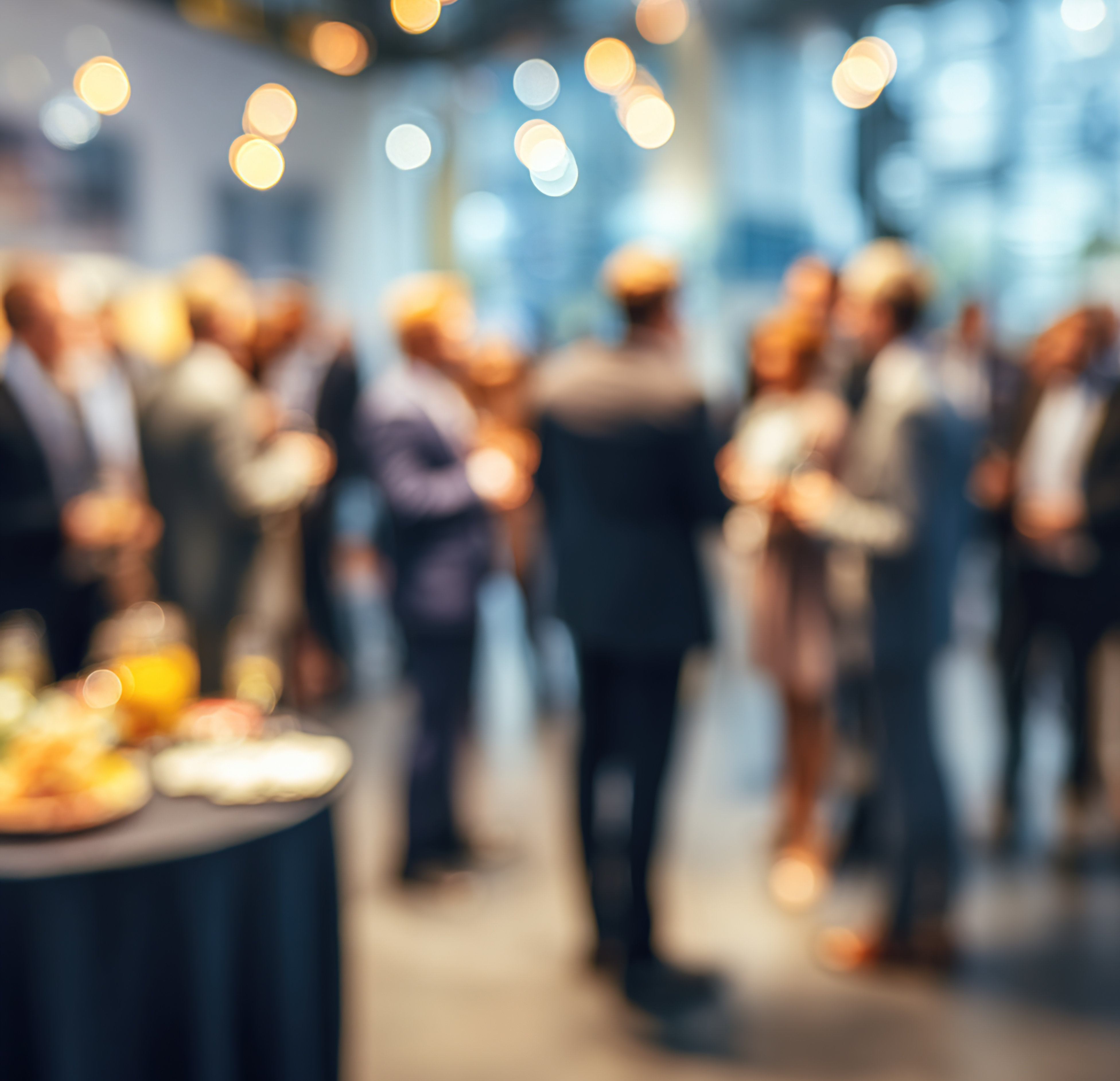 Spazio modulare EXX configurato per un evento corporate